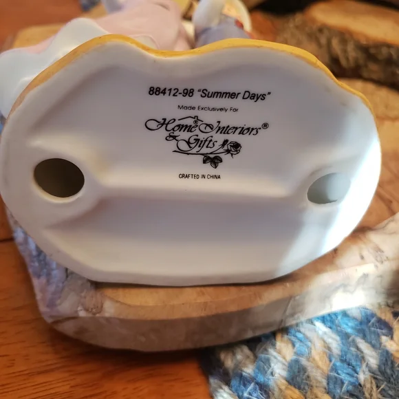 Home Interior "Summer Days" Figurine Vintage - Picture 3 of 4